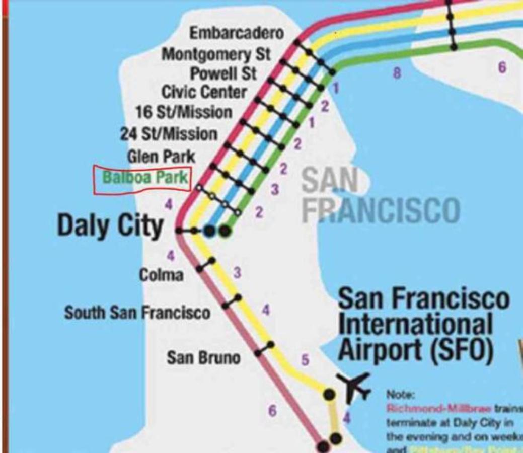 Private And Bathroom - Free Street Parking Appartement San Francisco